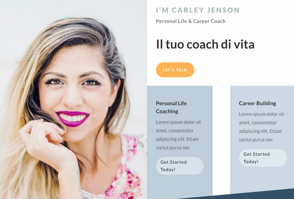 Il tuo coach di vita