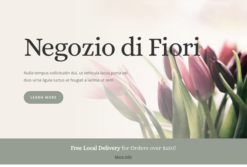 Negozio di fiori